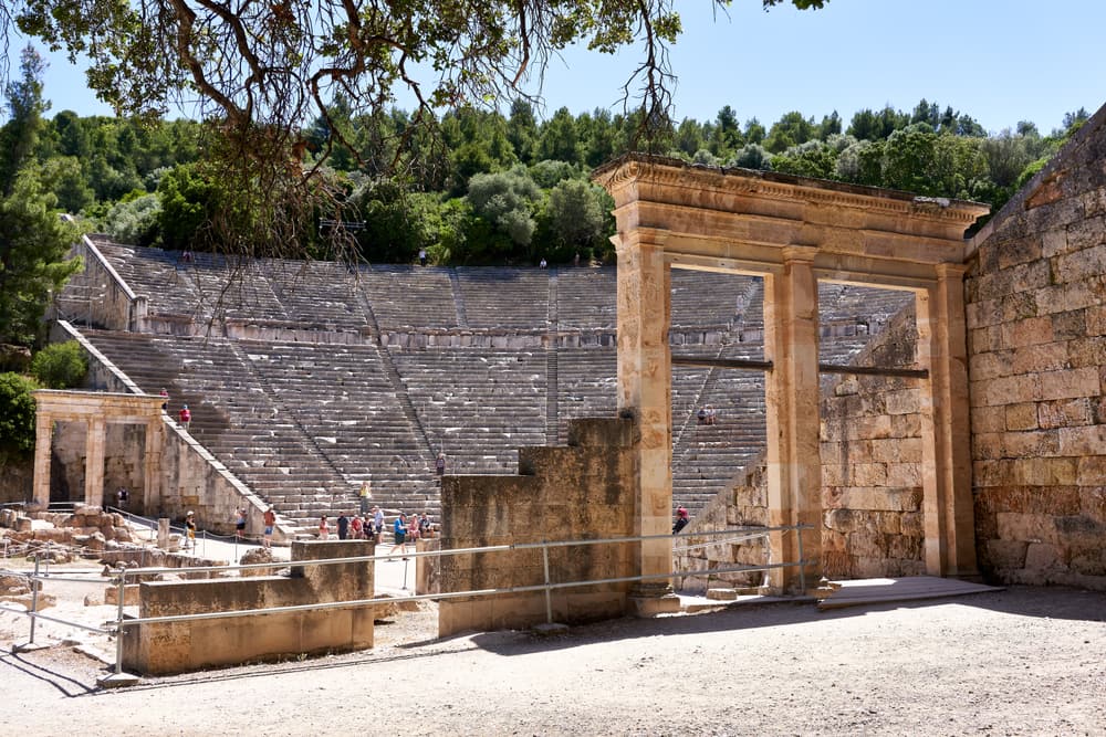 The ancient theatre of Epidaurus